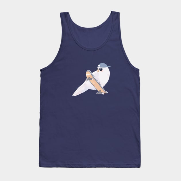 Coo Bird Tank Top by electricgale